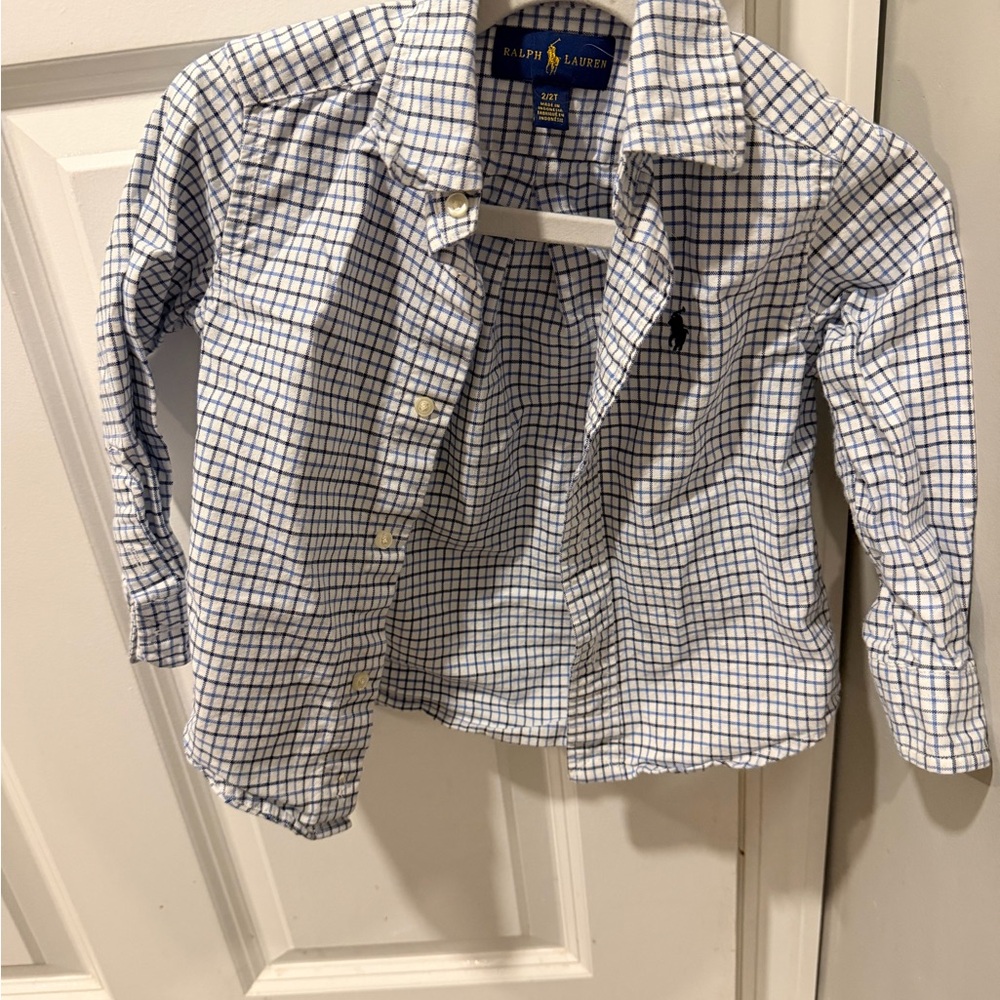 Two Ralph Lauren Button-Down Shirts - Toddler - Picture 6 of 9